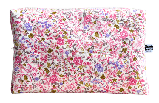 Pink Floral Toiletries Bag