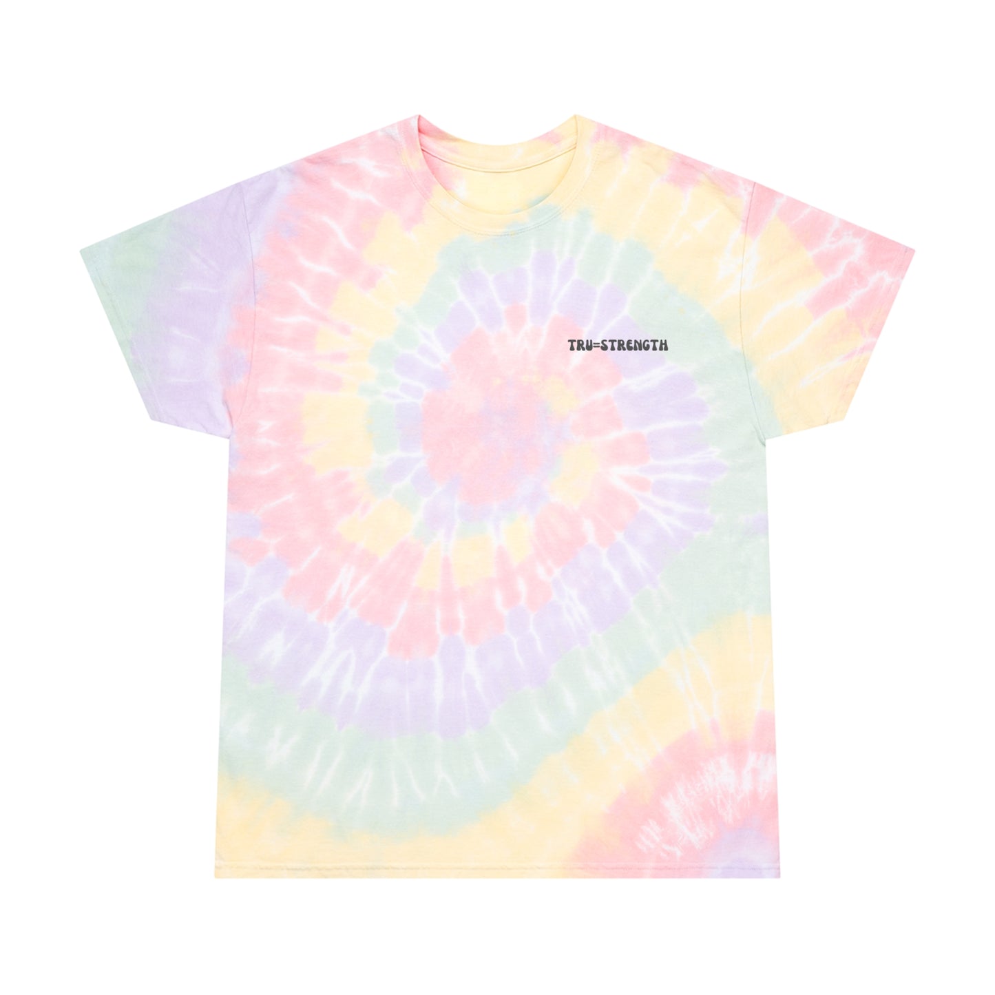 TRU=STRENGTH Groovy Tie-Dye Pastel Tee