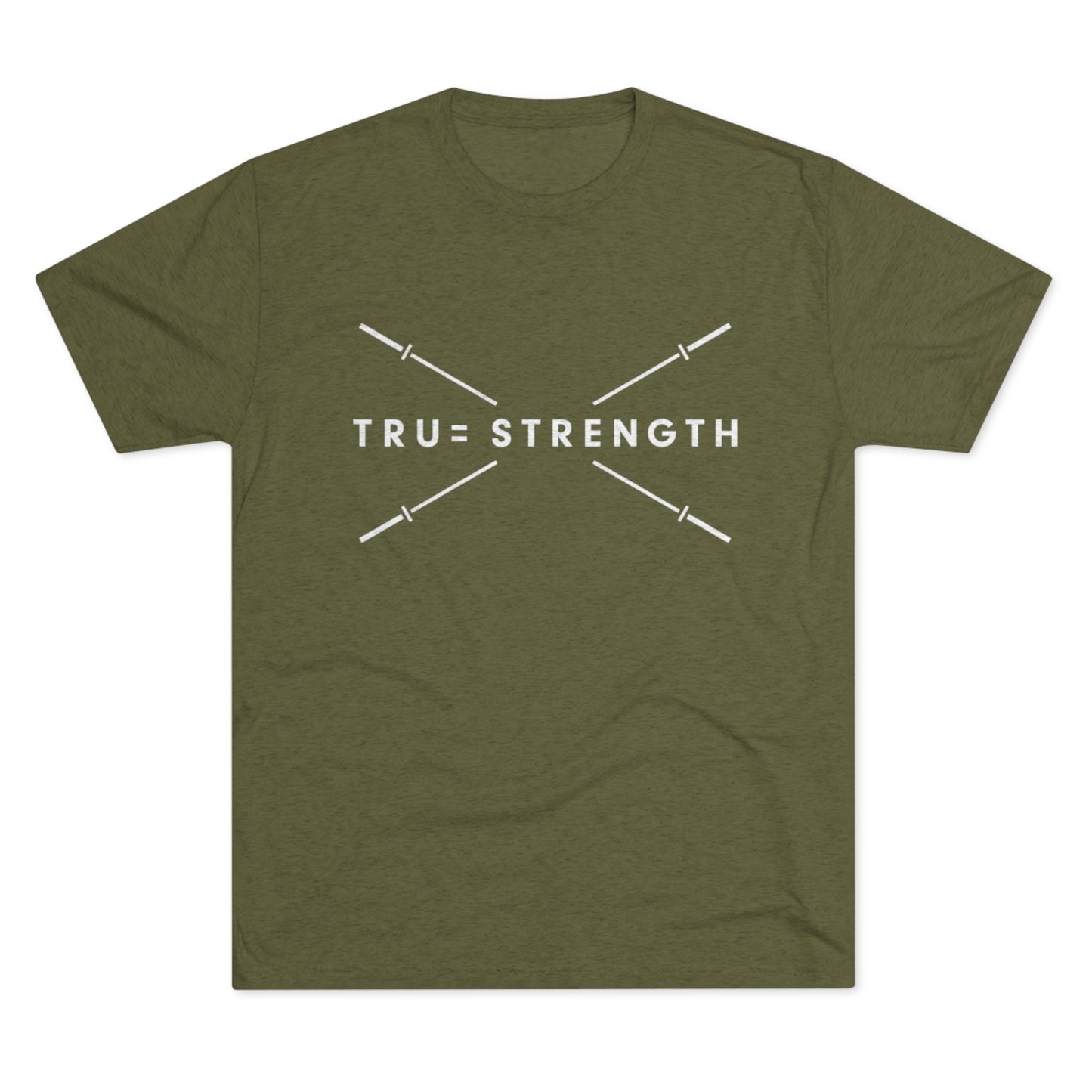 Tru=Strength Unisex Tri-Blend Crew Tee