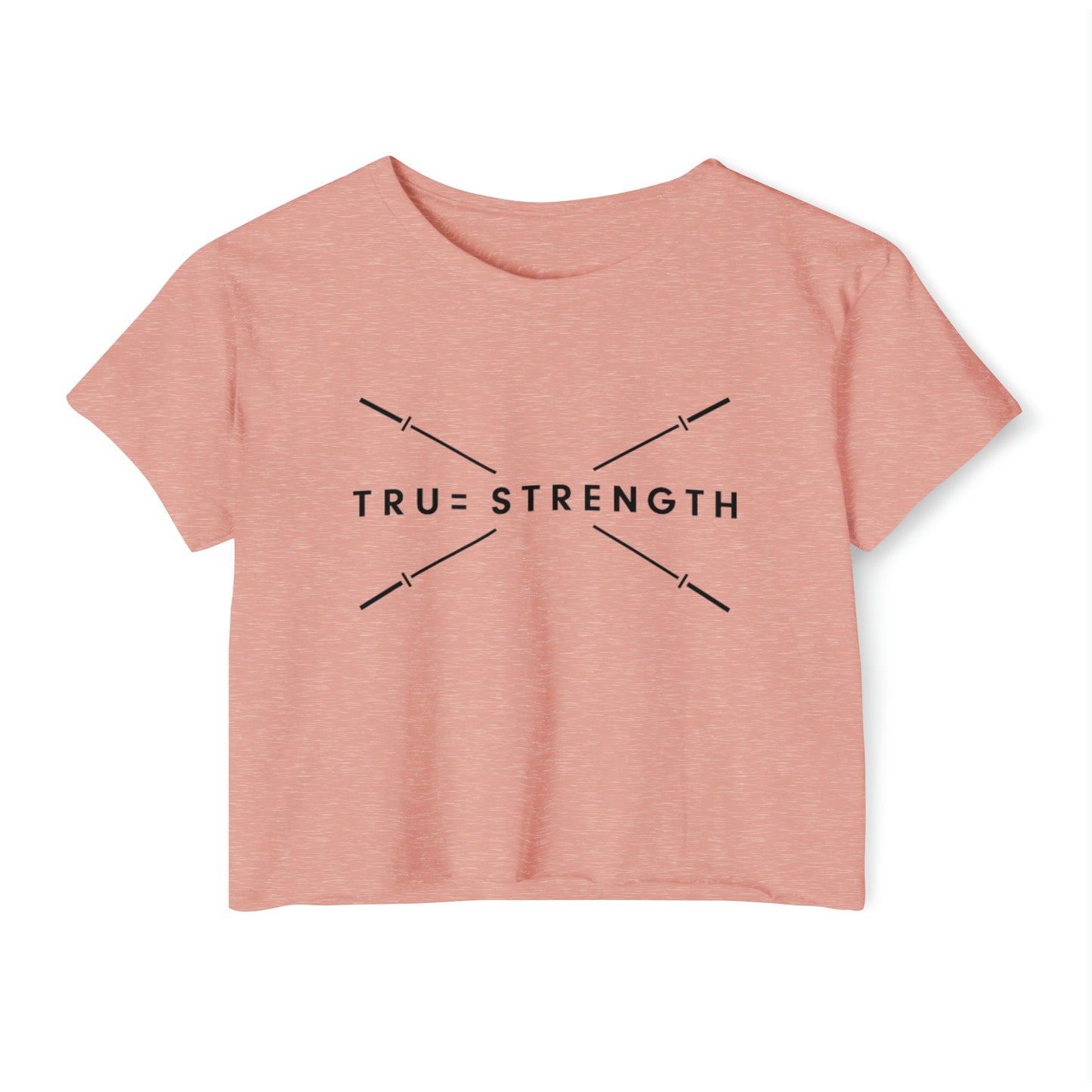 Tru=Strength Women's Crop Top Tee