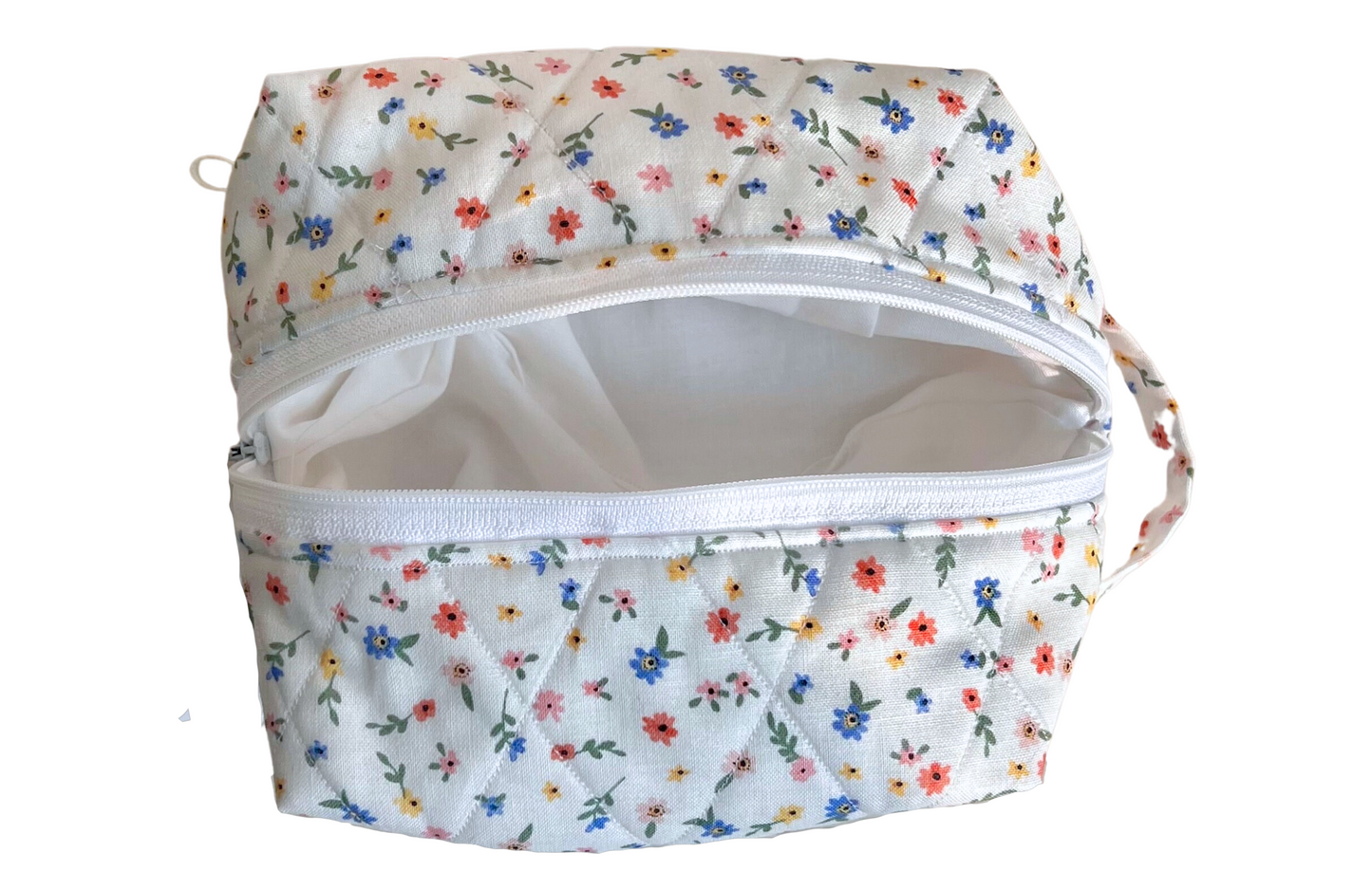 Multi-colored Daisy Makeup Bag