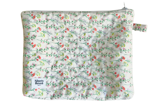 Wildflower Zipper Pouch