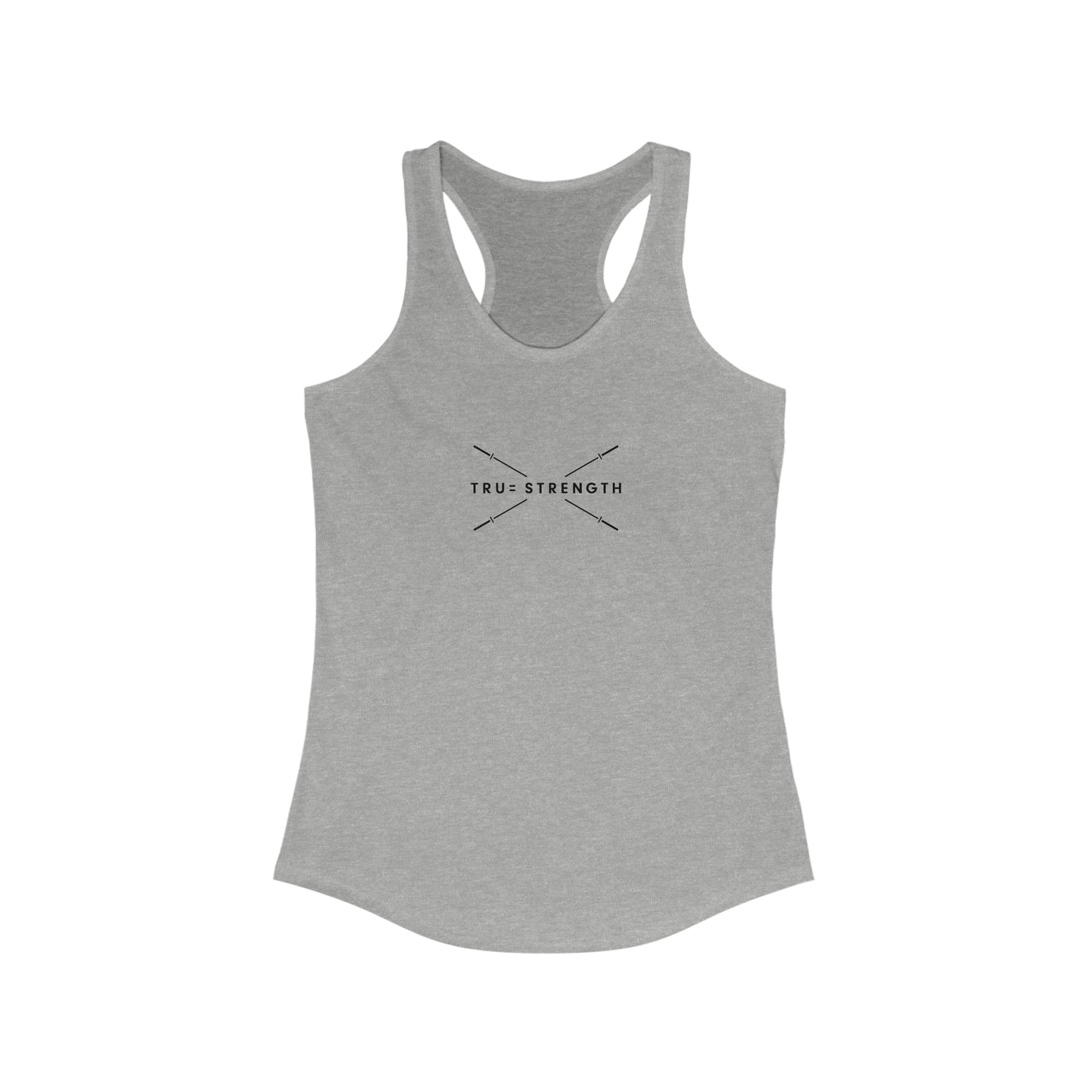 Life is Better at Tru=Strength - Women's Racerback Tank