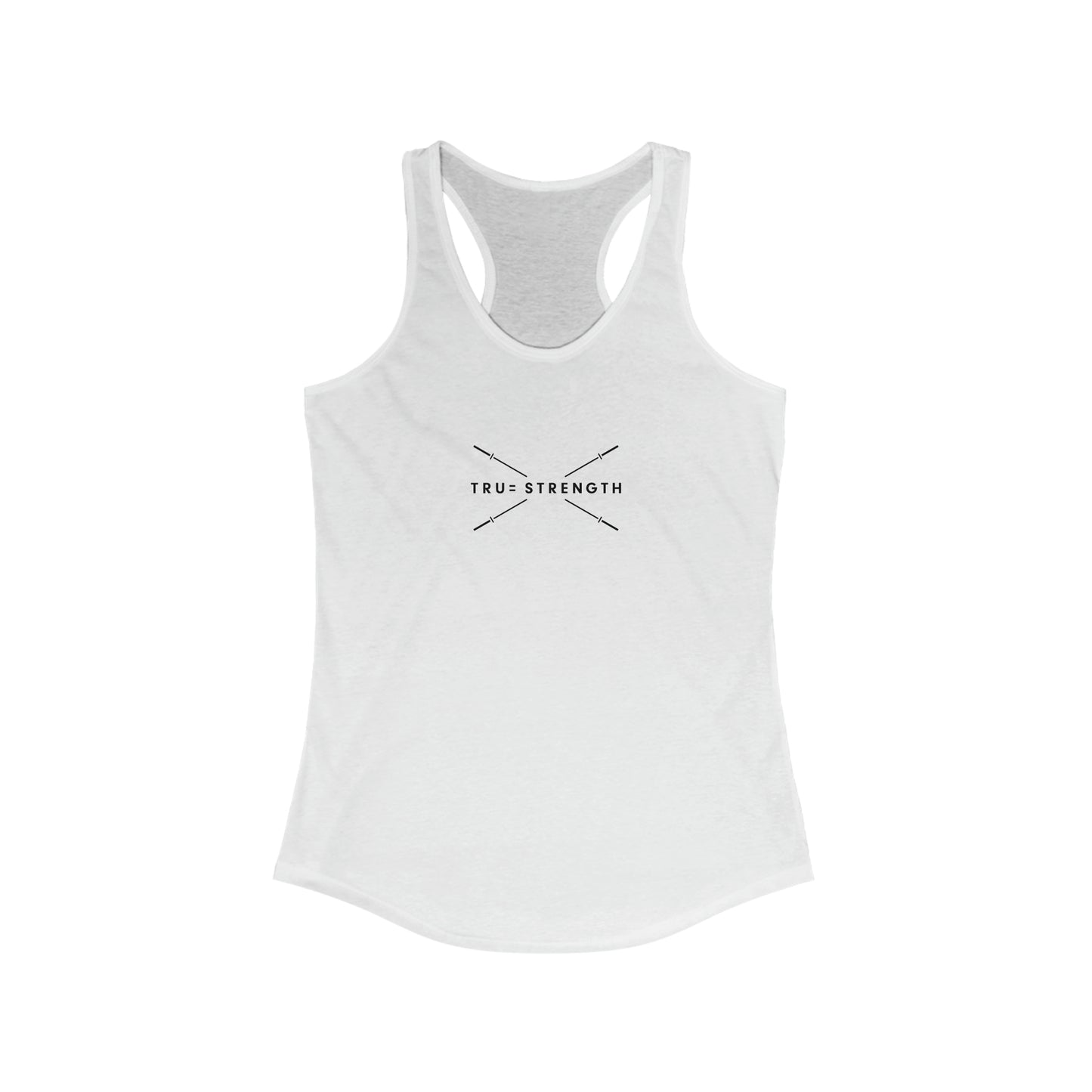 Life is Better at Tru=Strength - Women's Racerback Tank