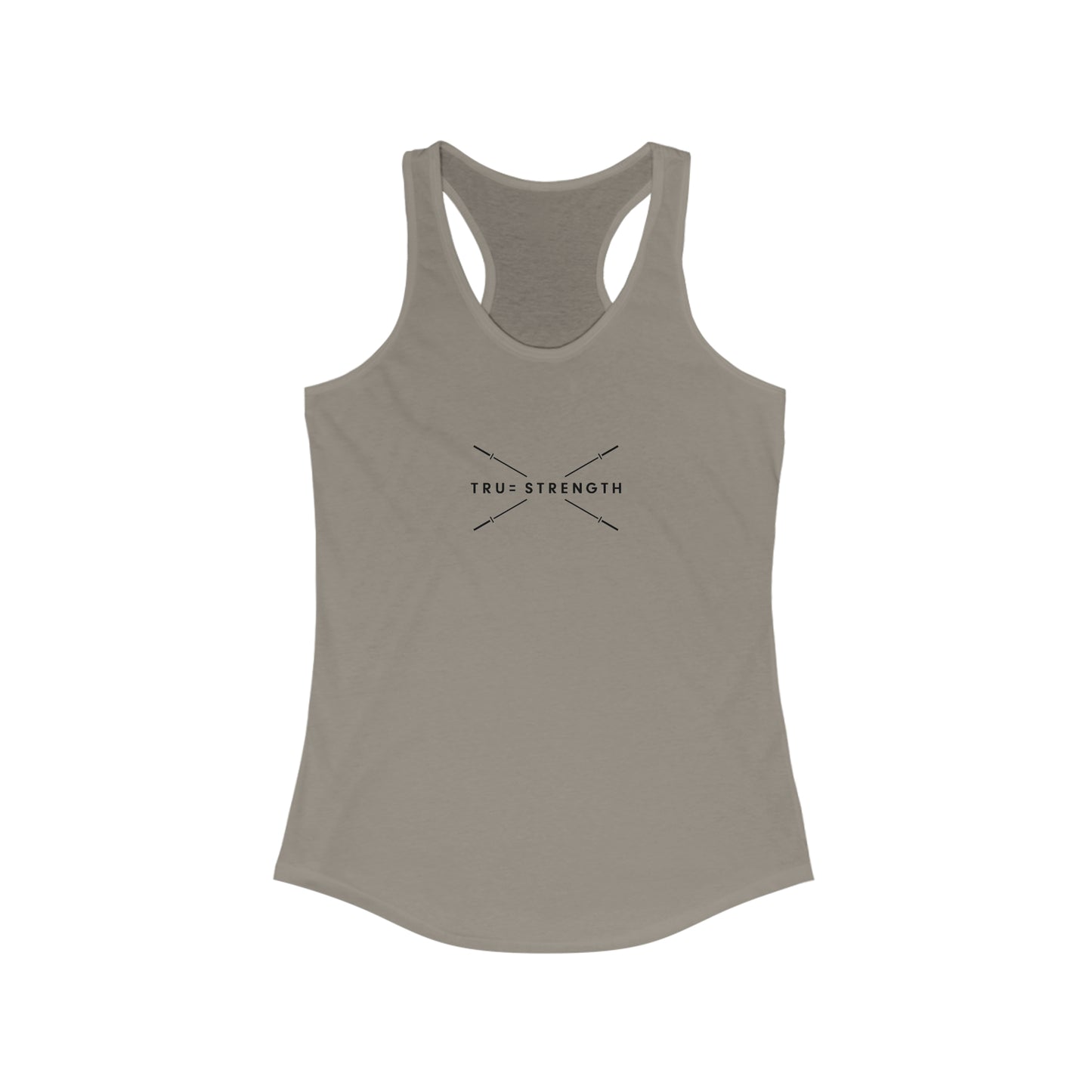 Life is Better at Tru=Strength - Women's Racerback Tank