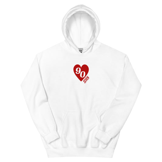 90SEVEN Heart Hoodie