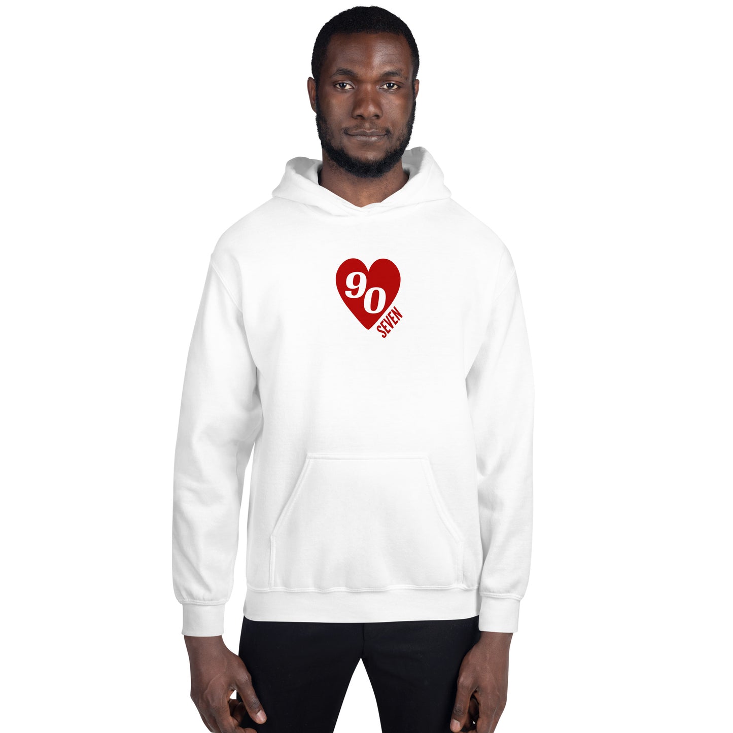 90SEVEN Heart Hoodie