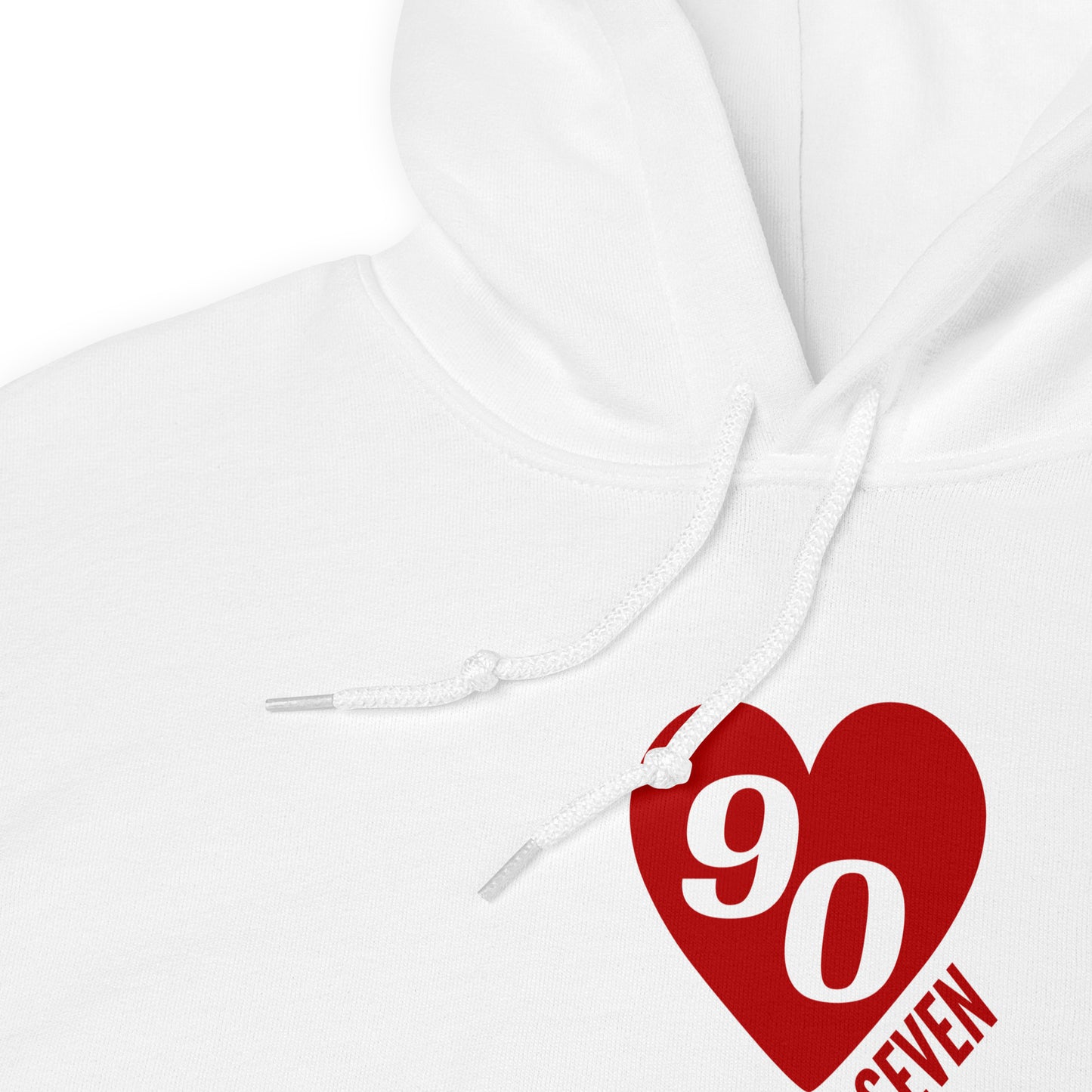 90SEVEN Heart Hoodie